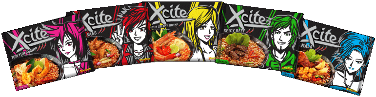 Meet the Xcite Flavours